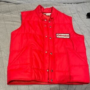Vintage light ski vest from the 80’s - Kendall motor oil